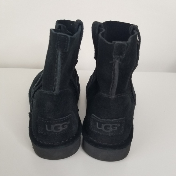 UGG Classic Unlined Mini Boot Black Size 6 - Picture 5 of 10